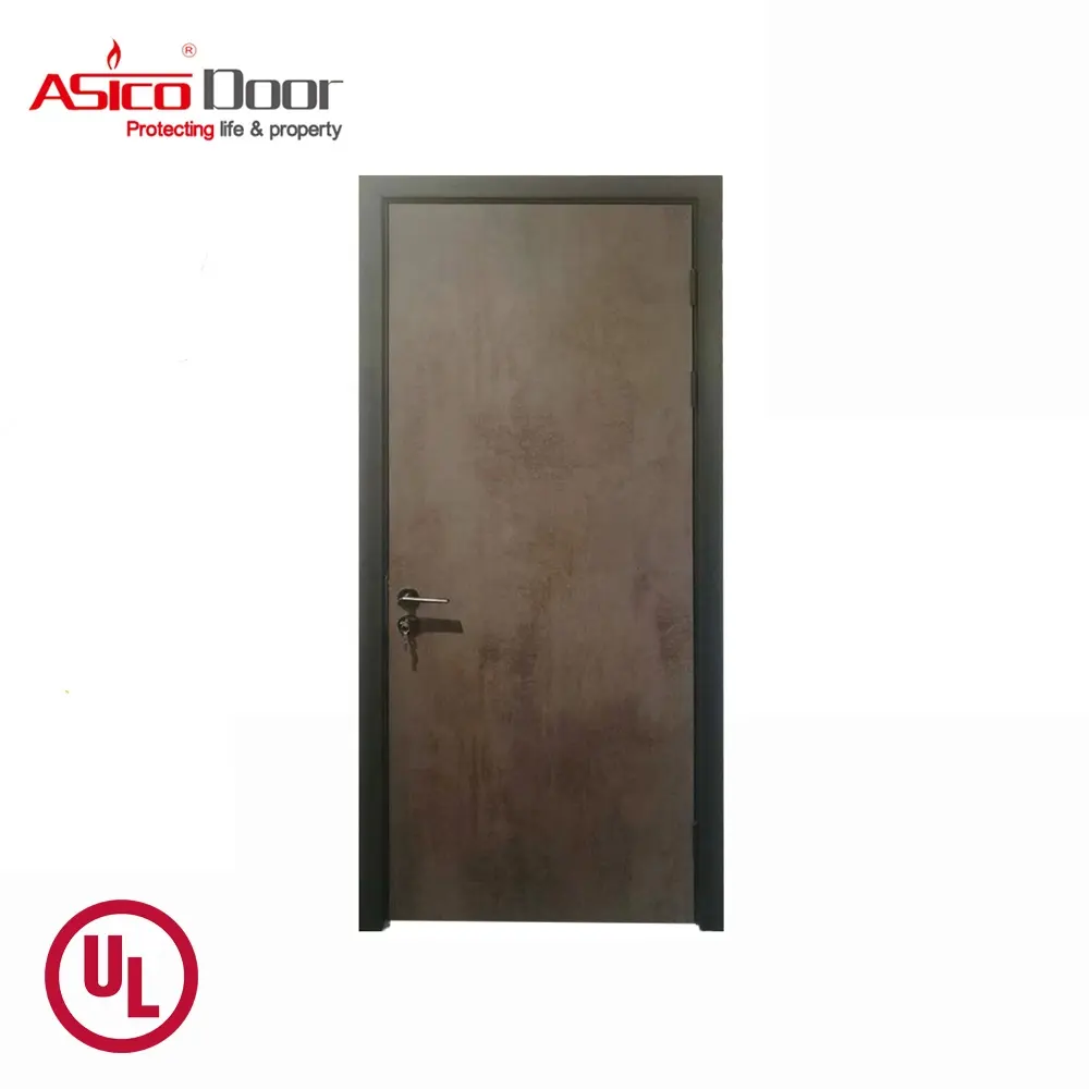 ASICO Wooden 2 Hours Fire Rated Portas para Casas Interior