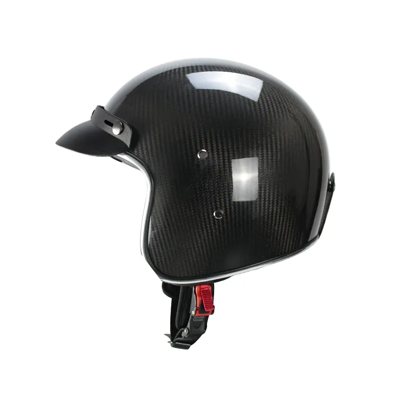उच्च गुणवत्ता वाले कारखाने कस्टम आधा चेहरा हेलमेट डॉट ईसीई प्रमाणित हेलमेट मोटरसाइकिल खुला चेहरा