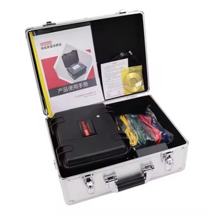 Analizador de calidad de energía trifásico automático portátil ES4000 con pantalla LCD para trabajo de red de prueba de máquina 1 año de garantía - Product Image 1