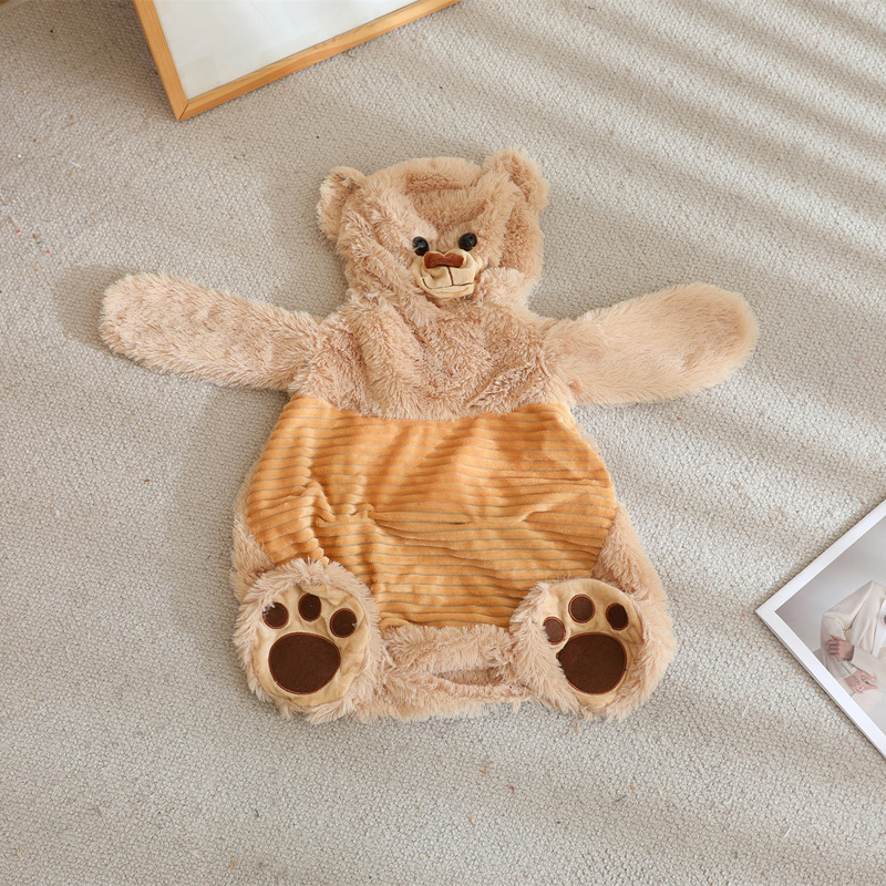 Light brown bear skin shell