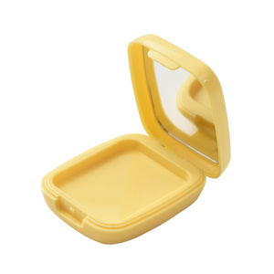<strong>Compact</strong> <strong>Make</strong> up Pressed Powder Empty Case With Mirror and Powder Fuff Cosmetic Foundation Case - Product Image 3