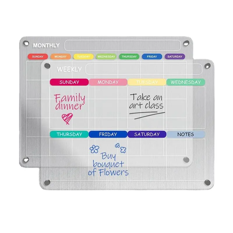 Professionele Fabriek Thuis Prikbord Opknoping Display Board Magnetisch Kalenderbord