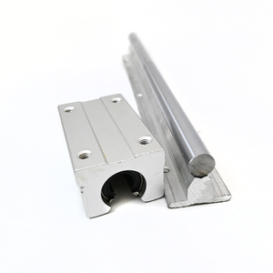 40mm <strong>CNC</strong> <strong>Router</strong> Round Rails Aluminum Alloy Fully Supported Linear <strong>Guide</strong> Rail SBR 40 SBR40 Length 2100mm - Product Image 4