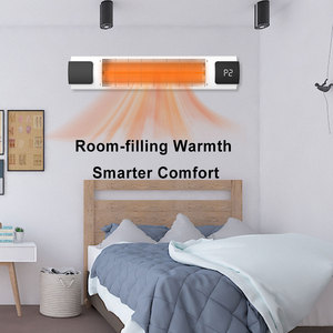 New Design Halogen Convector Heater Remote Controlled Fast <strong>Heating</strong> for Living Room Bathroom Waterproof Metal EU Plug Infrared - Product Image 3