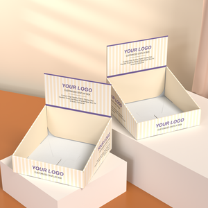 Caja de exhibición de papel de alta calidad personalizada, productos de mostrador, caja de exhibición de cartón corrugado, caja de exhibición al por menor para contenedor de comestibles - Product Image 3