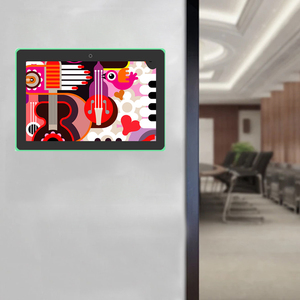 10.1 pollici industriali Android Tablet PC per la casa di affari NFC POE Wifi luce LED lettore multimediale Digital Signage Display pubblicitario - Product Image 1