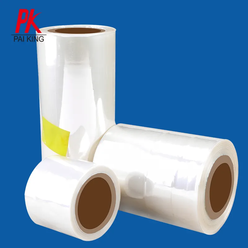 Venta directa de fábrica de PVC de calor bolsas retráctiles rollos/termo retráctil película/envoltura bolsas para embalaje