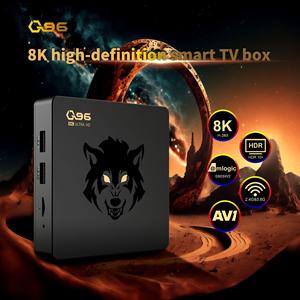 Wifi Smart Android TV Box con sistema operativo Android 11,0 compatible con AV1 H.265 2,4G 5G para receptor de TV Digital Amlogic 11 para Android - Product Image 4