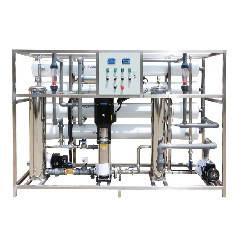 8T RO système de traitement de l'eau chunke purification de l'eau solaire purificateur d'eau pure machine