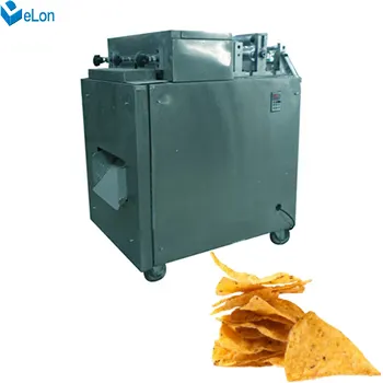 Línea de procesamiento de chips de maíz tortilla Doritos fritos inflados