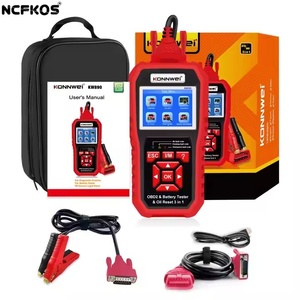 NCFKOS, herramientas de diagnóstico automático, escáner de diagnóstico de coche, escáner Digital Obd2 y probadores de batería, herramienta de escaneo KW890 con reinicio de servicio de aceite - Product Image 2