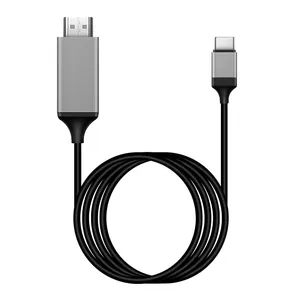 Tipo C a HDMI USB 3,1 a HDMI Cable adaptador compatible 30Hz 4K USB C Cable adaptador de extensión para MacBook PC Monitor - Product Image 1