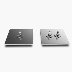 OEM & ODM定制完美住宅使用节能可调光智能家居墙壁智能拨动开关 - Product Image 1