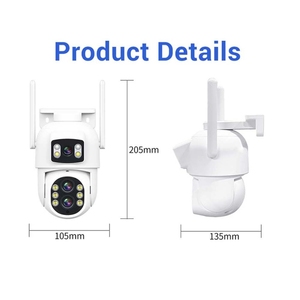 QF500 escam กล้องซูมออปติคอล10X อัจฉริยะ5 + 5MP ตรวจจับการเคลื่อนไหว WiFi - Product Image 3