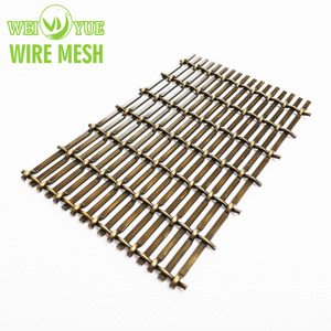 Architectural Decorative Metal Wire <strong>Mesh</strong> Crimped <strong>Mesh</strong> for Cladding Partitions Ceilings and Sunshades