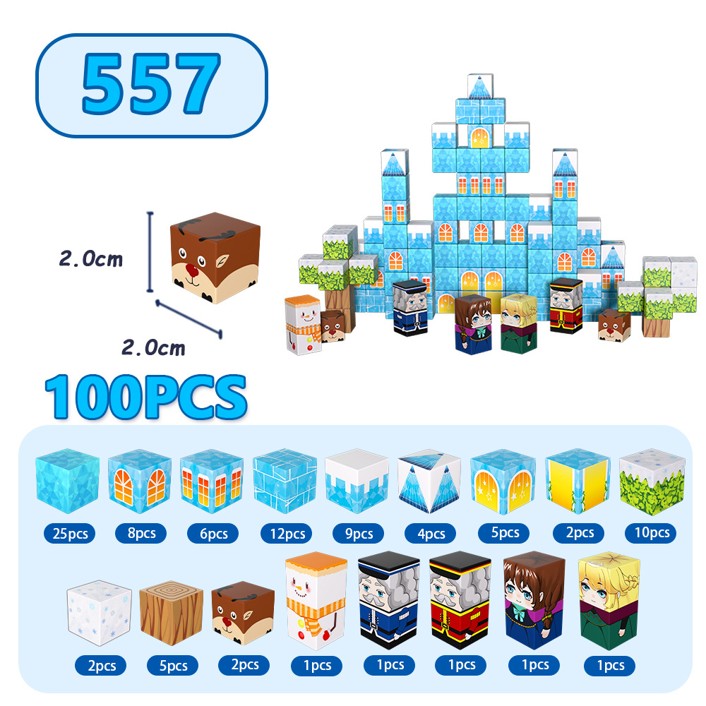557 Nuevo Encuentro de Nieve 100 Pcs (2,0 cm)