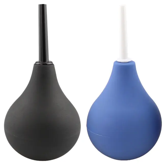Esfera de silicone para limpeza anal, bola para limpeza anal 89ml/160ml/220ml/310ml