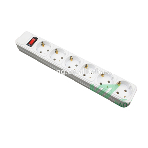 New French extension electrical <span class=keywords><strong>trailing</strong></span> <span class=keywords><strong>socket</strong></span> with switch