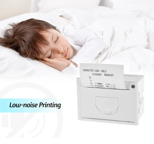 เครื่องพิมพ์ใบเสร็จในตัวใบเสร็จแบบฝังตัวขนาดเล็ก QR204 58มม. TL RS232อินเตอร์เฟซ USB การพิมพ์ความเร็วสูง50-85มิลลิเมตร/วินาที5-9V - Product Image 4
