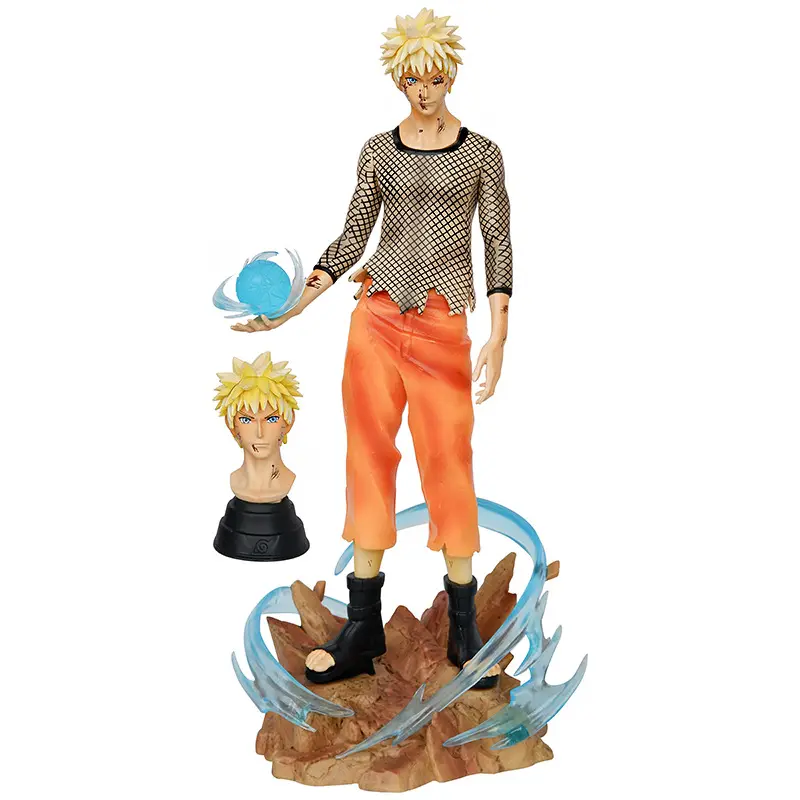 Nuovo 2023 Nov 30cm/11.8 Narutos Japan Manga il Rasengan Uzumaki Narutos Action Figure PVC resina artigianato giocattolo