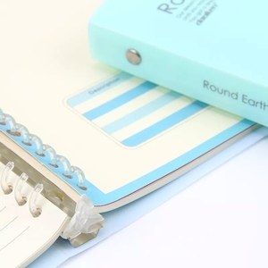 Pure Color PP PVC 20/26/30 Holes Loose Leaf <strong>Notebook</strong> Ruled Page <strong>With</strong> Refill Spiral <strong>Index</strong> Sheet - Product Image 6