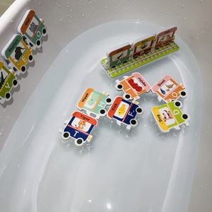 卸売エヴァバスおもちゃアルファベット列車売れ筋<span class=keywords><strong>Diy</strong></span>子供バスおもちゃ