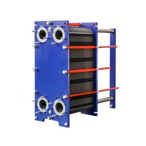 Sıvı sıvı soğutma için endüstriyel sıvı plaka ısı değiştirici soğutma ısı alışverişi ekipmanı paslanmaz çelik - Product Image 1