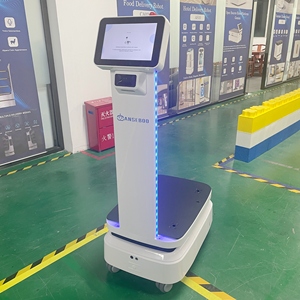 AMR หุ่นยนต์อัตโนมัติ400kg ควบคุมแอป AMR AGV เปิดลิฟท์ชาร์จอัตโนมัติโรงงาน AMR - Product Image 4