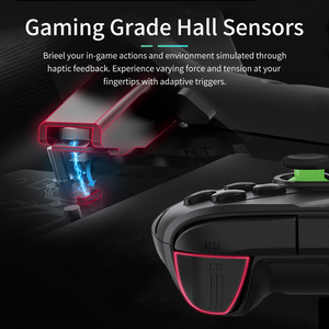 LED照明と振動モーターを備えたスタイリッシュな2.4GHzワイヤレスProコントローラーXbox One/S/Xゲーム用の新しいプライベートモデル - Product Image 2
