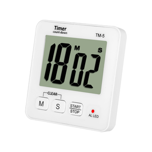 Portatile 100 minuti di plastica grande schermo digitale cucina Timer da cucina con LED indicatore luminoso di allarme - Product Image 1