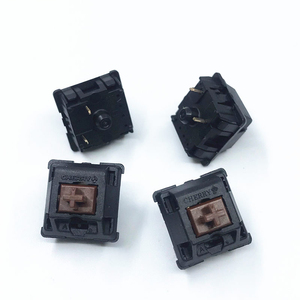 樱桃MX开关银色红色黑色蓝色棕色开关，带3针5针，用于机械键盘