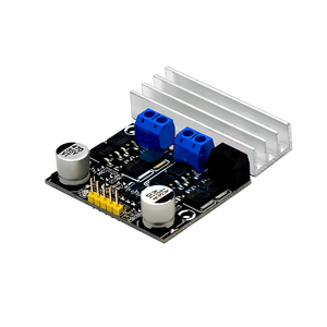 10A Módulo de accionamiento de motor de CC dual Regulación de velocidad PWM positiva y negativa Atenuación 3-18V Bajo voltaje y alta corriente - Product Image 2