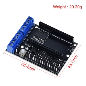 NodeMCU Motor kalkan kurulu L293D için ESP-12E gelen ESP8266 esp 12E kiti diy rc oyuncak wifi rc akıllı araba uzaktan kumanda Arduino için