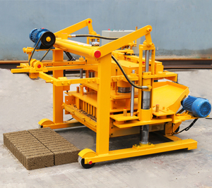 定制迷你空心砌块机Qt40-3a蛋层制砖机 - Product Image 4