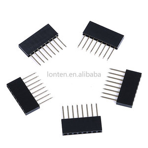 Benutzer definierte 80-teilige Buchse mit hoher stapelbarer Header-Anschluss buchse 11mm für Arduino Shield 4-Farben Schwarz/Rot/Blau/Gelb