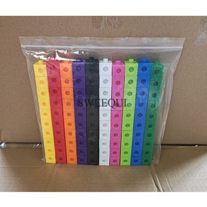 Örnek eğitim matematik küpleri set başına 100 parça birbirine bloklar - Product Image 6