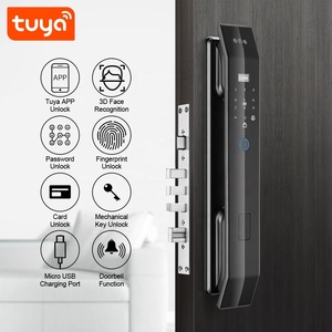 2024 alta qualità Tuya Smart WiFi Fingerprint Lock 3D Face Intercom PST-D14-TY-3D la chiave di casa/scheda/codice/Password App in rete - Product Image 3