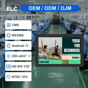 טאבלט אנדרואיד 11 לקיר תעשייתי, רזולוציה 1280*800, זיכרון 2+16 ג'יגה-בייט, בהירות 250 ניטים, כרטיס SD, מסך מגע, תצוגה דיגיטלית, מסך פרסום LCD - Product Image 4