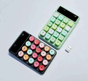 Barato al por mayor teclado numérico inalámbrico portátil USB teclado numérico calculadora teclado numérico