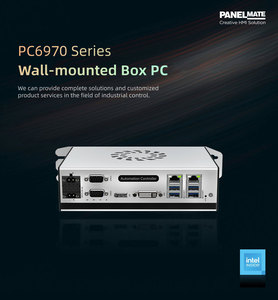 CodesysインダストリアルミニボックスPC Intel Core I3 7100T 4 X POE Gbe LANオートメーションコントローラーファンボックスPCを追加 - Product Image 3