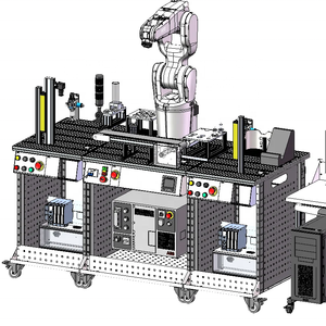 ADIKERS-Robot de Mecatrónica Educativo, Kit de Entrenamiento, Sistema de Entrenamiento de Mecatrónica, Laboratorio de Entrenamiento de Robots Educativos, 1 Unidad - Product Image 4