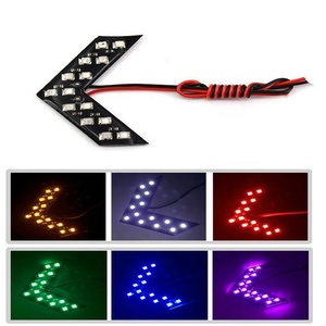 <span class=keywords><strong>LED</strong></span> ok paneli 14 SMD araba dikiz aynası gösterge açın sinyal ışık araba <span class=keywords><strong>LED</strong></span> dikiz aynası işık araba Styling ışık