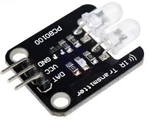 PCB0100 Módulo transmisor infrarrojo de 2 canales Transmisor IR para bloques de construcción electrónicos Arduino
