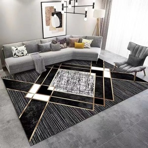 High Quality Cheap Wholesale 100% Polyester Digital Printing Carpet Non Slip Backing Area Rugs for Living Room - Product Image 2