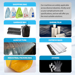 全自动农用生物降解HDPE/LDPE/LLDPE/PE/PP三层共挤塑料薄膜吹塑挤出机 - Product Image 6
