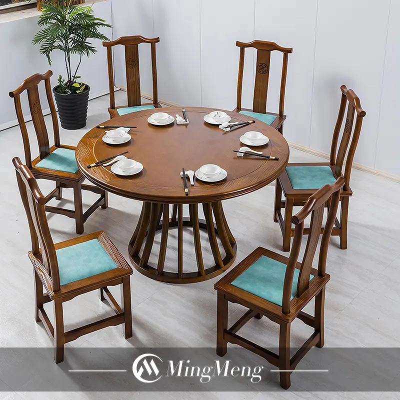 Mingmeng ריהוט סיני מסעדת ריהוט Conjunto דה מסאס E Cadeiras Para Restaurante מסעדה שולחן וכיסא