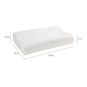 MAIDISHI WJ-1007 Wave Almofada Ortopédica Fibra De Bambu Sólido Cervical Pescoço Maternidade Espuma De Memória Hotel Lavável Removível Capa - Product Image 2