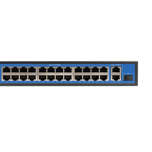 Conmutador Ethernet de 100Mbps y 24 puertos, 2 puertos, 100/1000M, Puerto SFP de enlace ascendente, conmutador PoE no gestionado, conmutador Ethernet en la nube para cámara IP - Product Image 3