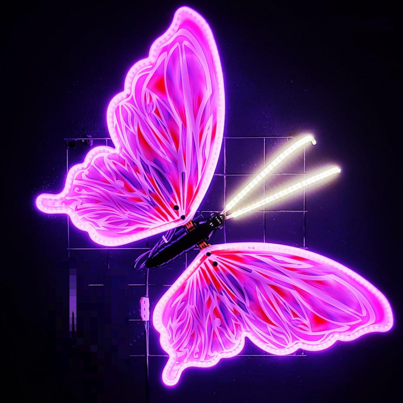 Lumière rose