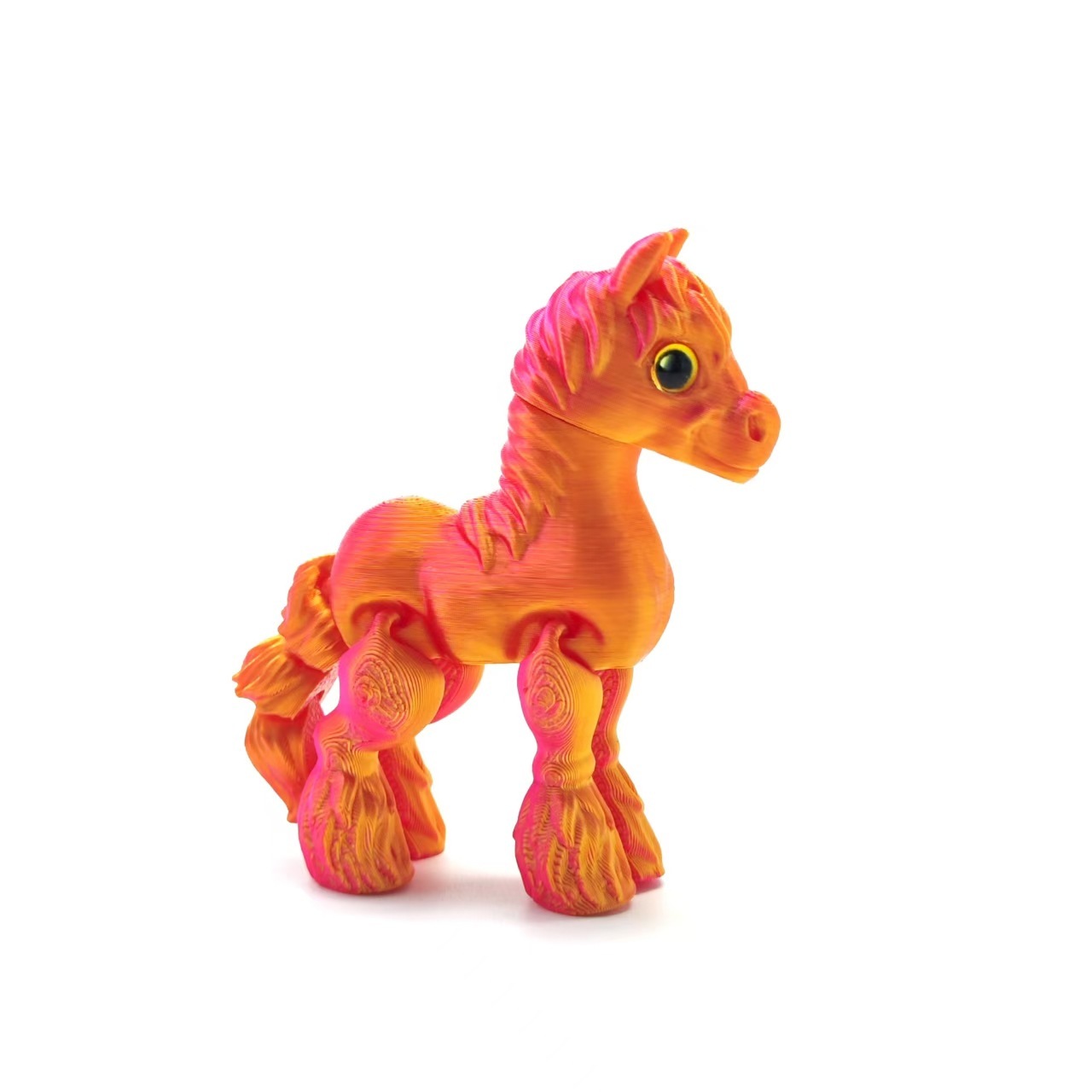 Red Gold - Little Pony 7.5CM